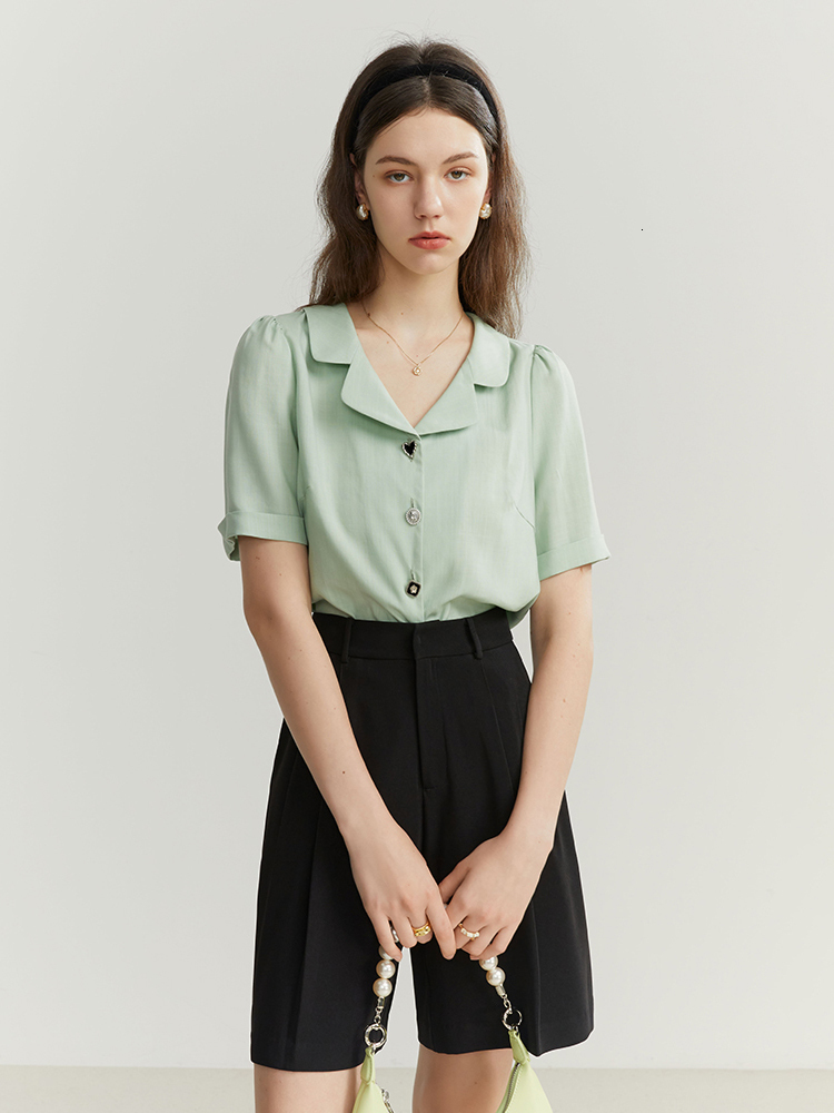 Women's Shorts FSLE Classic Style Women Suit Shorts Five-point Casual Office Lady Summer All-match Thin Section Loose Female Bottoms 230504