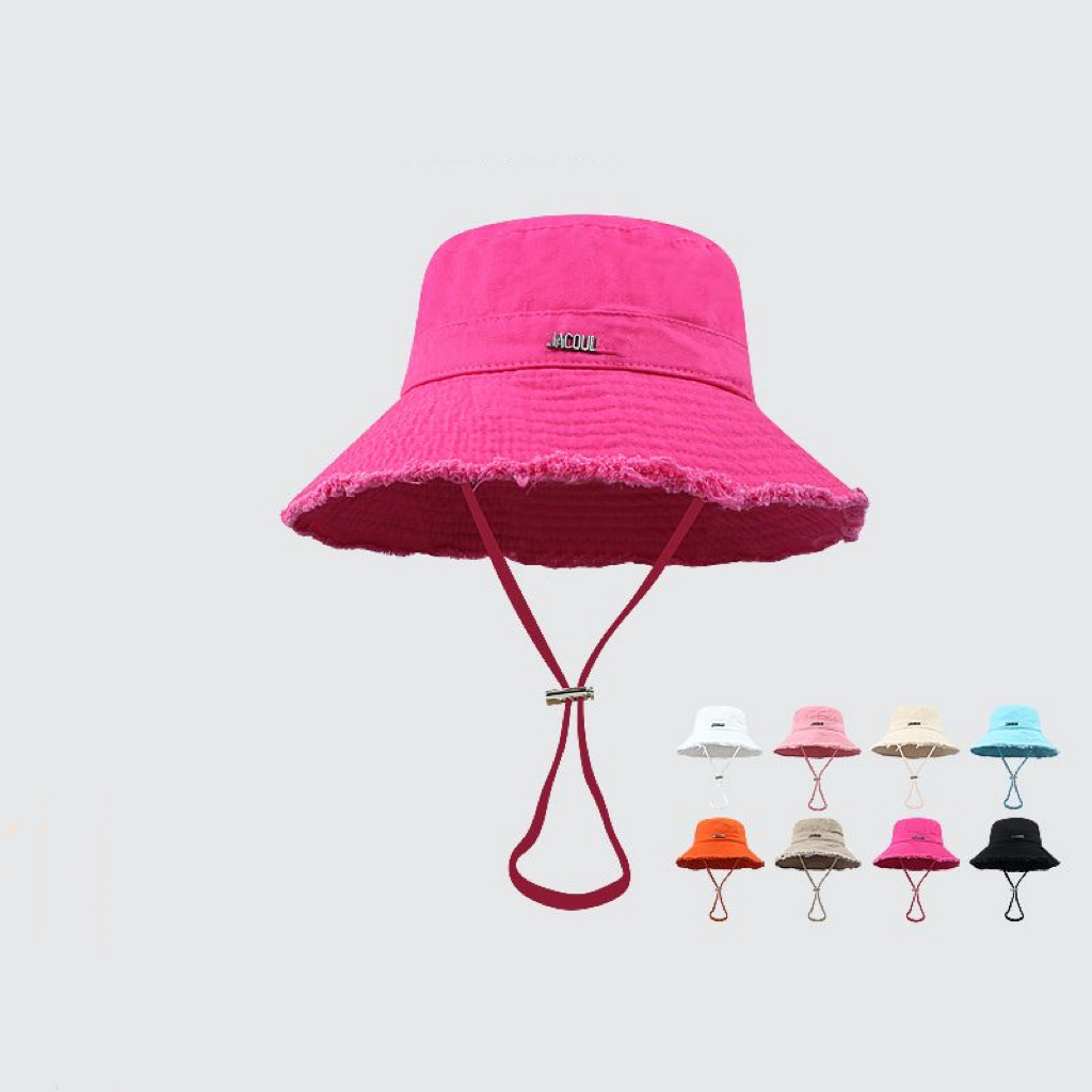 Designer bucket hat wide brim hat men's and women's summer beach outing sun protection shading metal logo fashion trend canvas rope size adjustment 8 colors hot style, Khaki
Designer bucket hat wide brim hat men's and women's summer beach outing sun protection shading metal logo fashion trend canvas rope size adjustment 8 colors hot style, Khaki