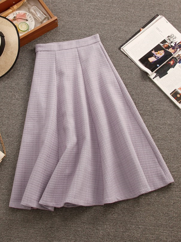 Two Piece Dress High Quality Small Fragrance Tweed Two Piece Set Women Short Jacket Coat Long Skirt Suits Korean Fashion Sweet 2 Piece Sets 230504