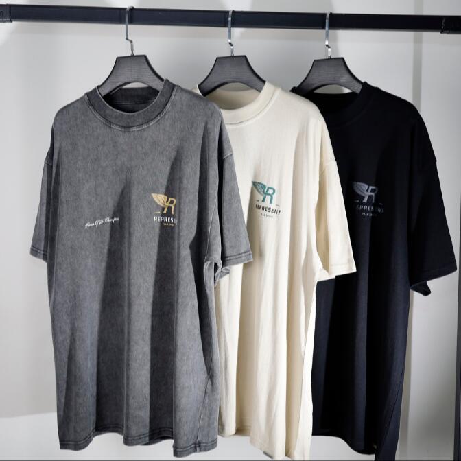 Tees High quality T shirt cotton short-sleeved fashion men and women short T-shirt, Black
Tees High quality T shirt cotton short-sleeved fashion men and women short T-shirt, Black