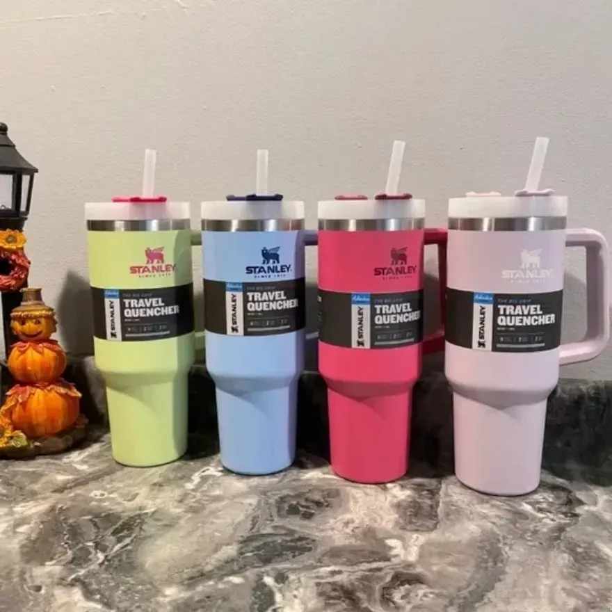 Ready to ship With Logo Stanly 40oz Mug Tumbler With Handle Insulated Tumblers Lids Straw Stainless Steel Coffee Termos Cup Popular NEW, Yellow
Ready to ship With Logo Stanly 40oz Mug Tumbler With Handle Insulated Tumblers Lids Straw Stainless Steel Coffee Termos Cup Popular NEW, Yellow