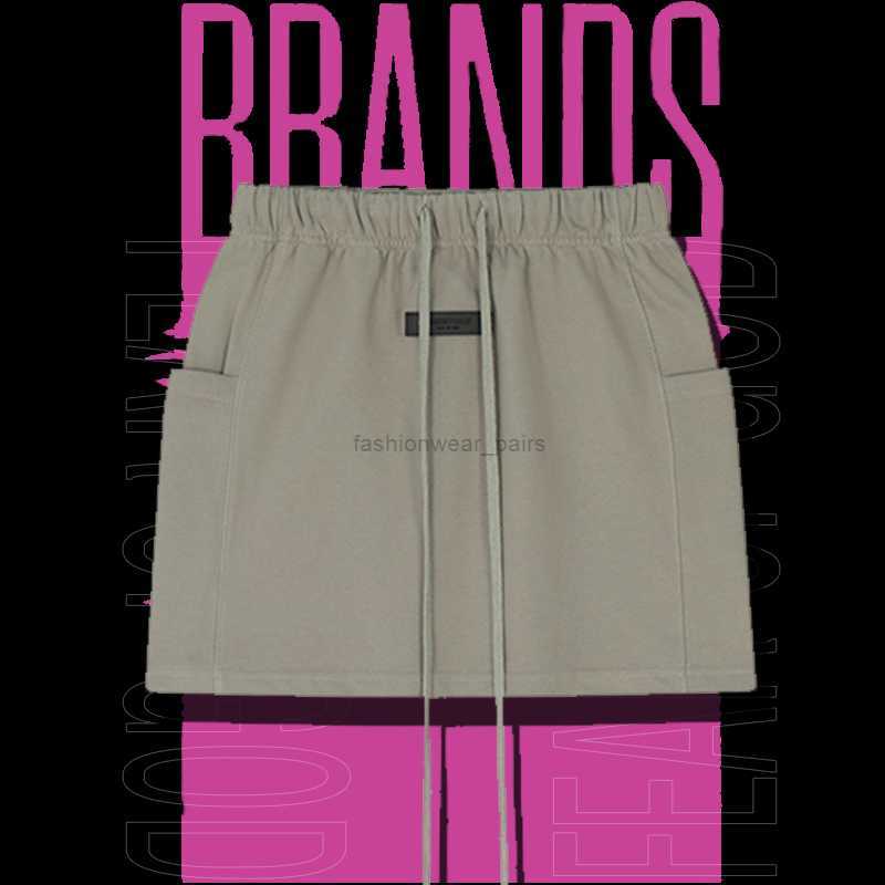 Designer Clothing Womens Skirts Fears Of God Fog Essen Trendy Brand American Drawstring Solid Color High Street Ins Women's Side Pockets Loose Short Skirt for sale, Brown
Designer Clothing Womens Skirts Fears Of God Fog Essen Trendy Brand American Drawstring Solid Color High Street Ins Women's Side Pockets Loose Short Skirt for sale, Brown