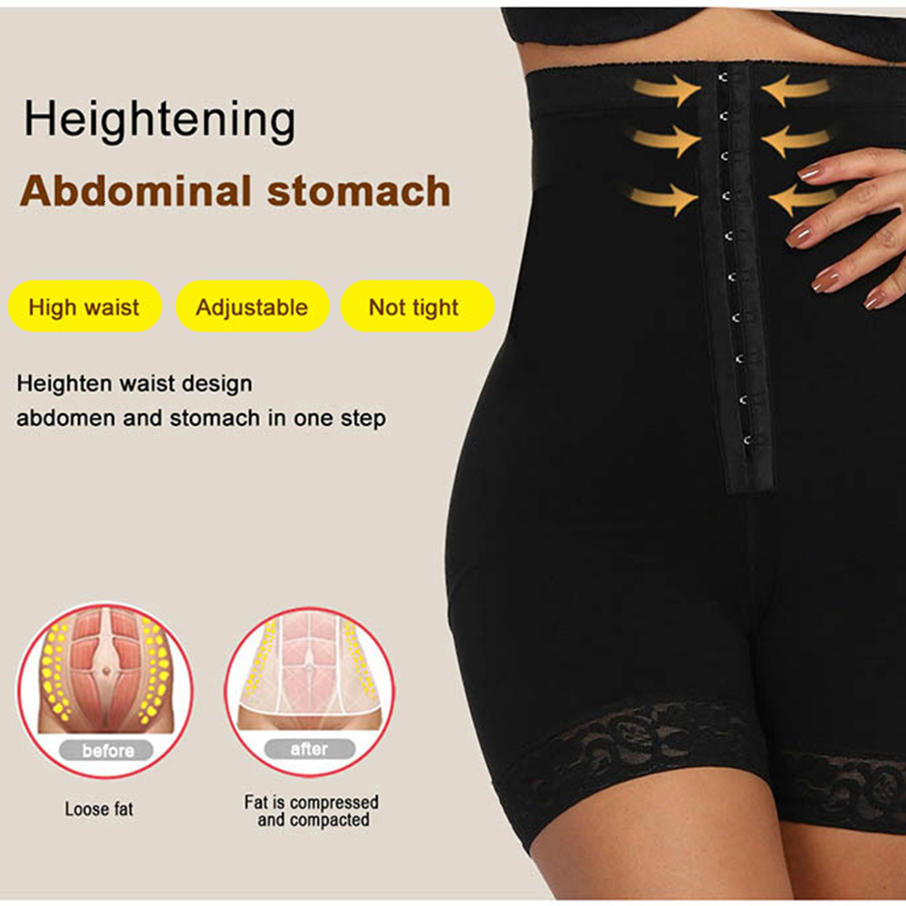 Women's Shapers Sexy Butt Lifter Shapewear Bodysuit Slimming Sheath Woman Flat Belly Tummy Control Panties Underwear Postpartum Waist Trainer 230