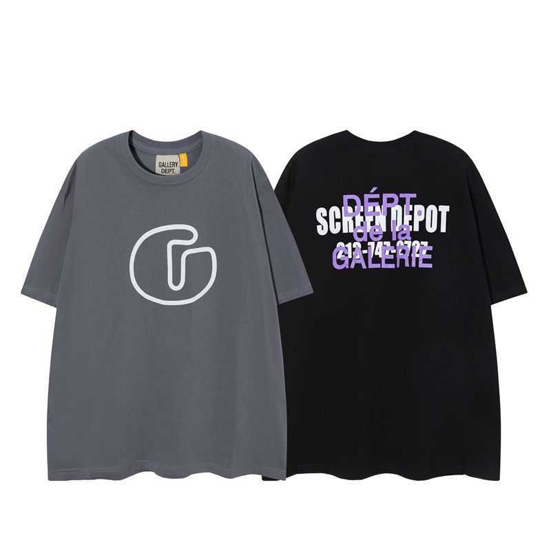 Designer Men's T-shirts Gallers Dept Personalized Letter Printing T-shirt Men's Short Sleeve Summer Relaxed Round Neck Couple Half Sleeve Ins, Black
Designer Men's T-shirts Gallers Dept Personalized Letter Printing T-shirt Men's Short Sleeve Summer Relaxed Round Neck Couple Half Sleeve Ins, Black
