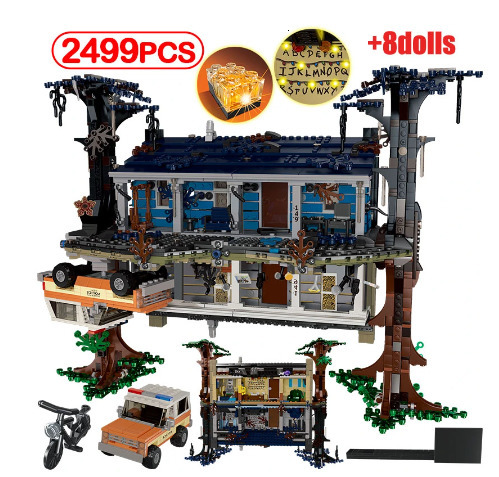 Blocks 2499pcs City Stranger Things The Upside Down Building Blocks 75810 Bricks Set Toys For Children Birthday Christmas Gifts 230504
Blocks 2499pcs City Stranger Things The Upside Down Building Blocks 75810 Bricks Set Toys For Children Birthday Christmas Gifts 230504