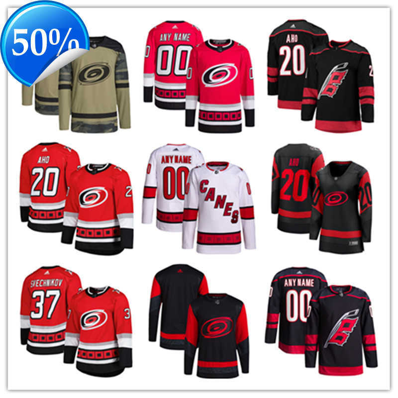 Carolina Custom Hurricanes Hockey Jerseys 18 Derek Stepan 20 Sebastian Aho Frederik Andersen Brent Burns Jesper Fast Jake Gardiner Shayne Gostisbehere Seth Jarvis, Color
Carolina Custom Hurricanes Hockey Jerseys 18 Derek Stepan 20 Sebastian Aho Frederik Andersen Brent Burns Jesper Fast Jake Gardiner Shayne Gostisbehere Seth Jarvis, Color