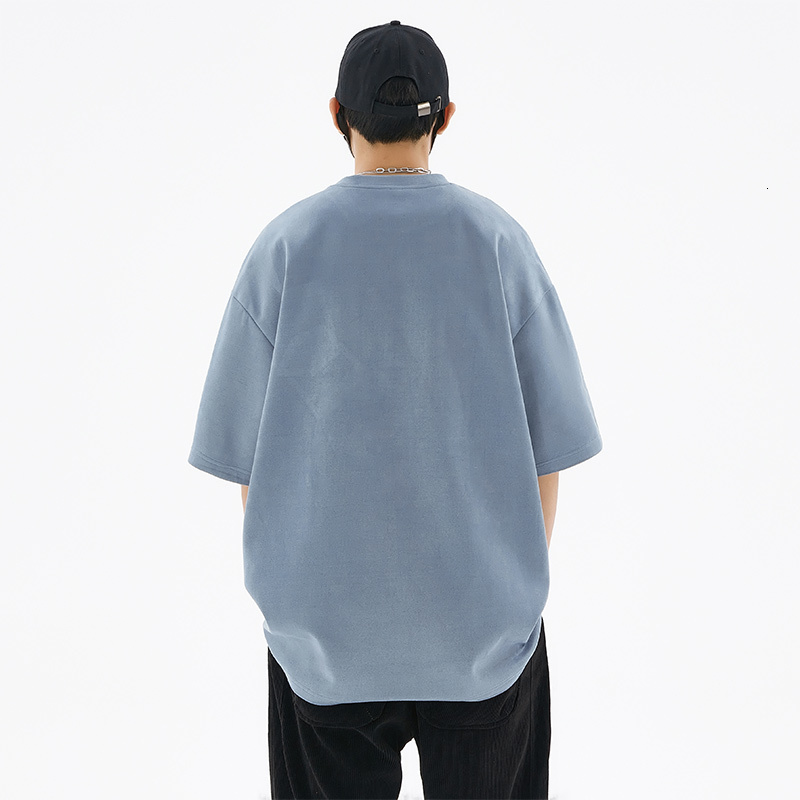 Men's T-Shirts Hip Hop T-Shirt Loose Sports Streetwear Fashion Oversized 5XL 6XL T Shirt Black Blue Summer Short Sleeves Top Tees Tshirt 230504