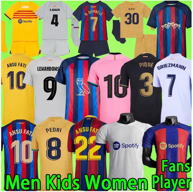 soccer jerseys barcelona 20 21 22 23 24 Player version LEWANDOWSKI Kids Kit Women PEDRI GAVI Rosalia 2023 2024 barca football shirt T Owl long sleeve Training uniforms
soccer jerseys barcelona 20 21 22 23 24 Player version LEWANDOWSKI Kids Kit Women PEDRI GAVI Rosalia 2023 2024 barca football shirt T Owl long sleeve Training uniforms