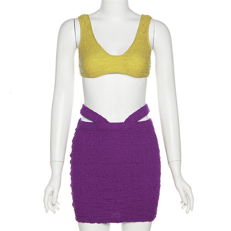 Womens Two Piece Pants Summer Outfits For Women Dress Cover Up Sexy Sleeveless Pockets Slim One Short Skirt Suit Solid Spandex May Female 230504