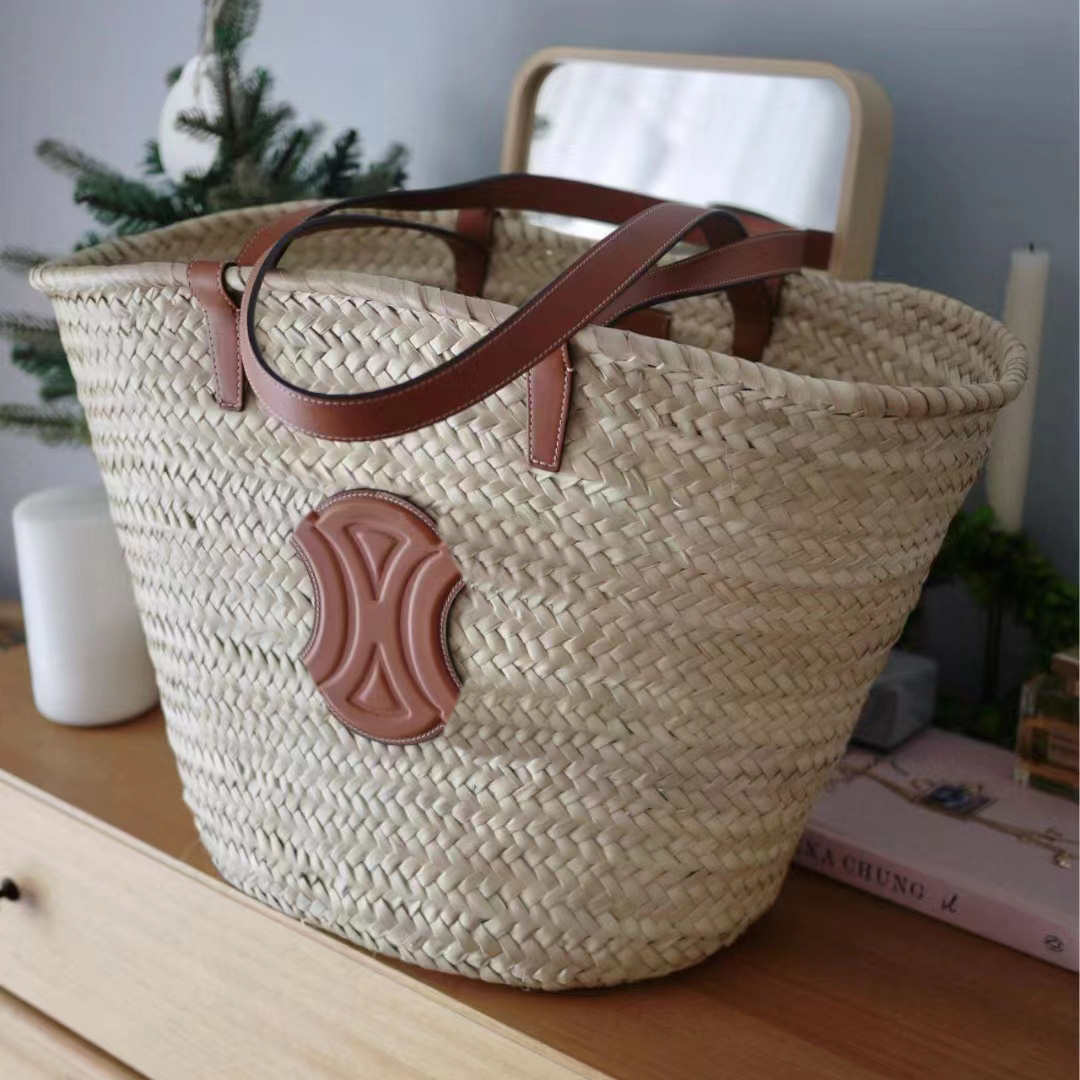 5a top quality Mens TRIOMPHE basket Beach Bag Womens clutch celins Straw handbag Raffia designer Crossbody bags luxury purse tote weave Shoulder bucket shopping bag, 1-brown
5a top quality Mens TRIOMPHE basket Beach Bag Womens clutch celins Straw handbag Raffia designer Crossbody bags luxury purse tote weave Shoulder bucket shopping bag, 1-brown