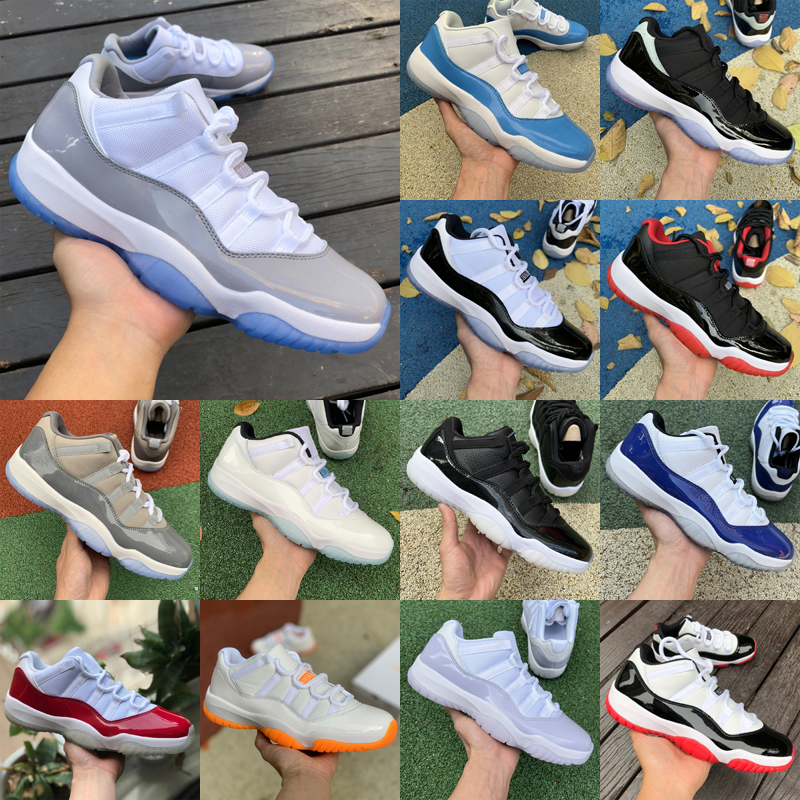 Jumpman 11 Low Basketball Shoes Mens New Cement Grey Big Size US 13 Low 11s High Concord Cool Gray Cherry Trainers Sports Sneakers, As photo 2
Jumpman 11 Low Basketball Shoes Mens New Cement Grey Big Size US 13 Low 11s High Concord Cool Gray Cherry Trainers Sports Sneakers, As photo 2
