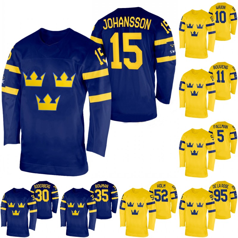 Sweden Hockey Ida Winter Home Jersey Anton Lander Lucas Wallmark Wikner Zienkiewicz Philip Holm Ida Bowman Lisa Johansson Mathias Brome Johanna Fallman, Youth s-xl blue
Sweden Hockey Ida Winter Home Jersey Anton Lander Lucas Wallmark Wikner Zienkiewicz Philip Holm Ida Bowman Lisa Johansson Mathias Brome Johanna Fallman, Youth s-xl blue