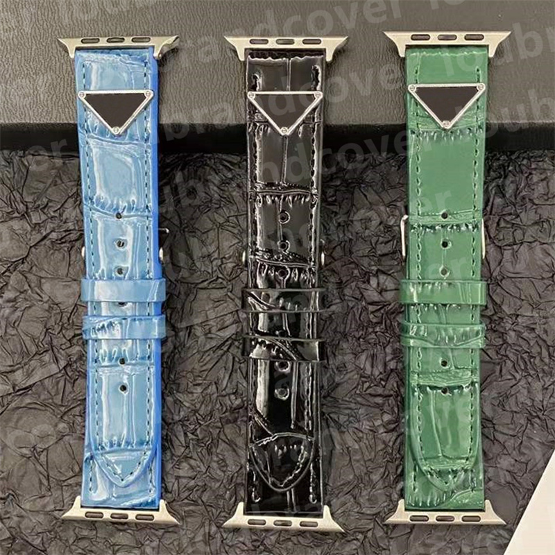 Luxury Apple Watch band Watch Strap for apple watch series 8 3 4 5 6 7 38MM 42MM 44mm 49mm iwatch Bands Triangle P Leather Armband AP Watchbands Bracelet Smart Straps
Luxury Apple Watch band Watch Strap for apple watch series 8 3 4 5 6 7 38MM 42MM 44mm 49mm iwatch Bands Triangle P Leather Armband AP Watchbands Bracelet Smart Straps