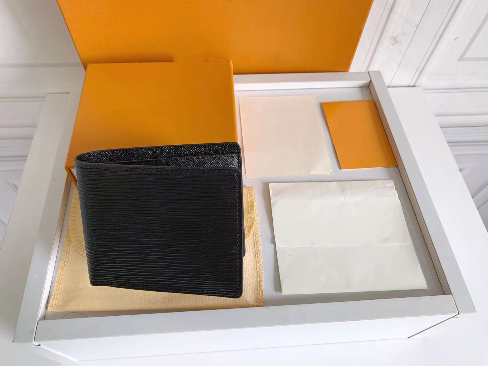 2023 new Fashion designer Woman Damier Graphite Wallets Short wallet women purse lady original box embossed patterns flower card holder