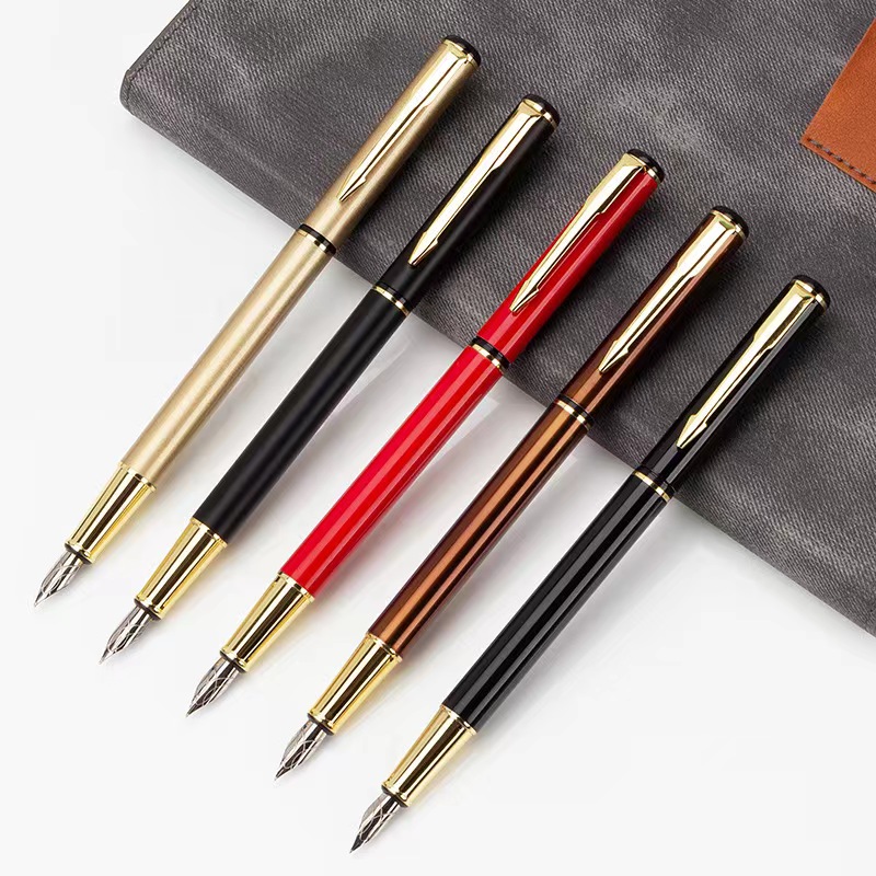Metal Pen business office stationery Office school teachers' and students Writing Gifts, 134mm
Metal Pen business office stationery Office school teachers' and students Writing Gifts, 134mm