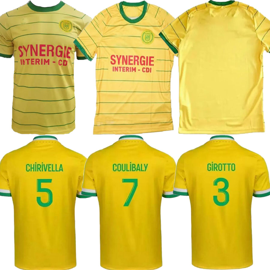 2023 Maillots FC Nantes soccer jerseys 80th Anniversary SISSOKO Etoile 2023 2024 GIROTTO COULIBALY BLAS KOLO MUANI SIMON football shirt, Yellow
2023 Maillots FC Nantes soccer jerseys 80th Anniversary SISSOKO Etoile 2023 2024 GIROTTO COULIBALY BLAS KOLO MUANI SIMON football shirt, Yellow