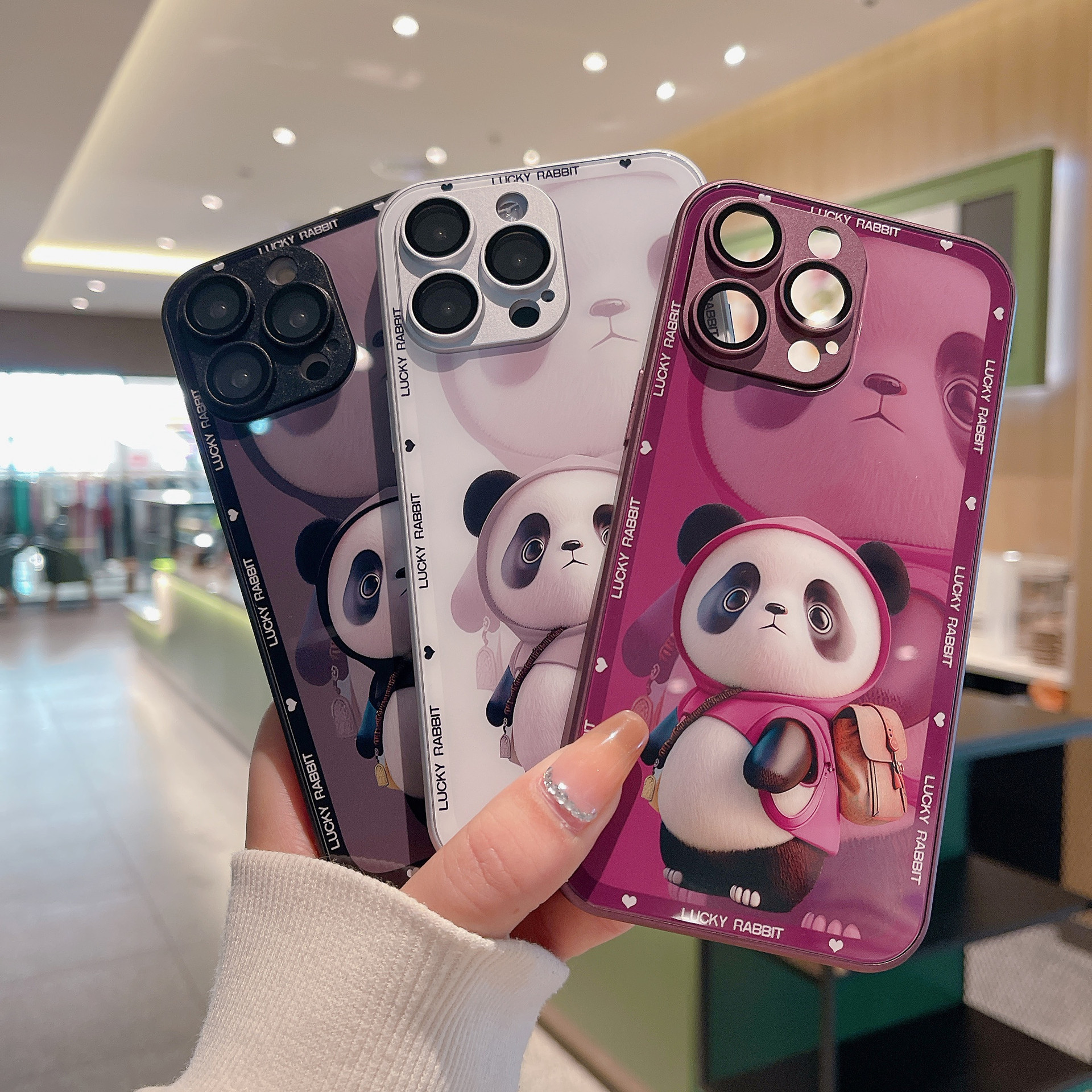 iphone 14 metallic lacquered glass mobile phone case 7p cute panda iphone 13promax all-in-one 12pro
iphone 14 metallic lacquered glass mobile phone case 7p cute panda iphone 13promax all-in-one 12pro