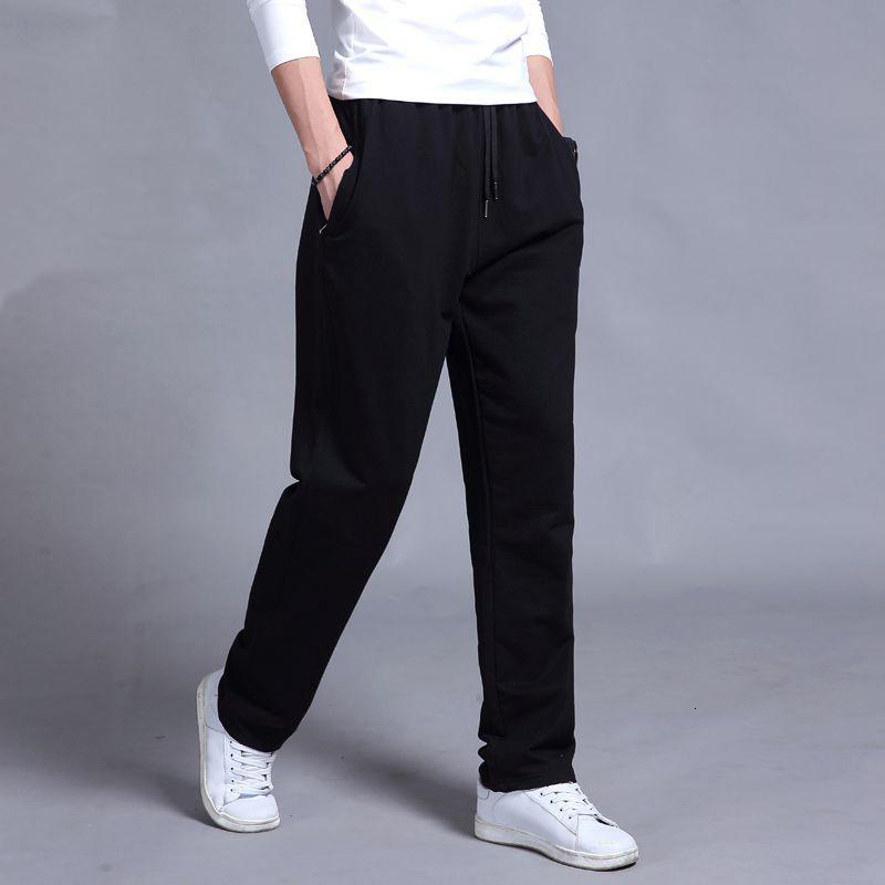 Men's Pants Spring Autumn Joggers Men Jogging Sweatpants Sportswear Knit Tracksuit Sports Pants Trousers Oversize Wide Leg Clothing 230515