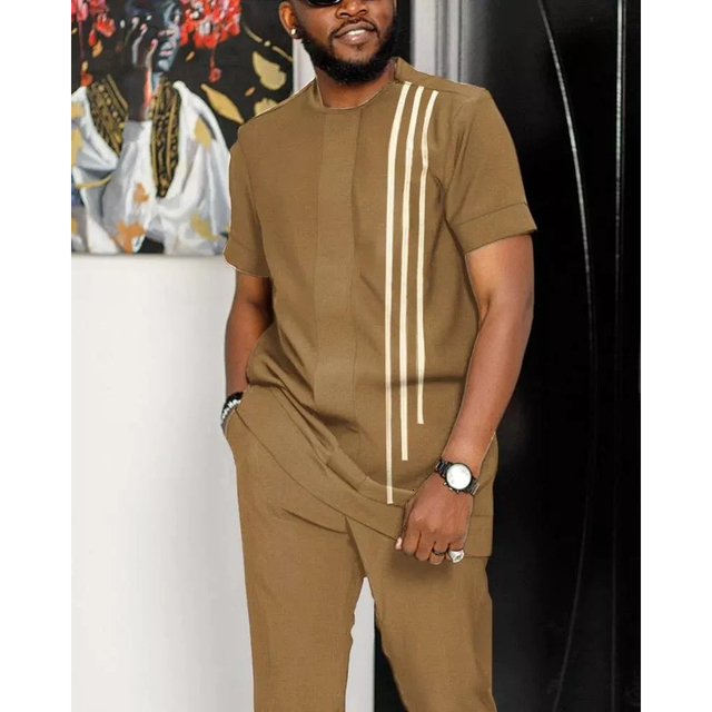 Mens Tracksuits Fashion 2 Piece Sets Oversized T Shirts Joggers Outfits Men Trousers Summer Tracksuit 3D Print Trend Male Trendy Clothes 230503