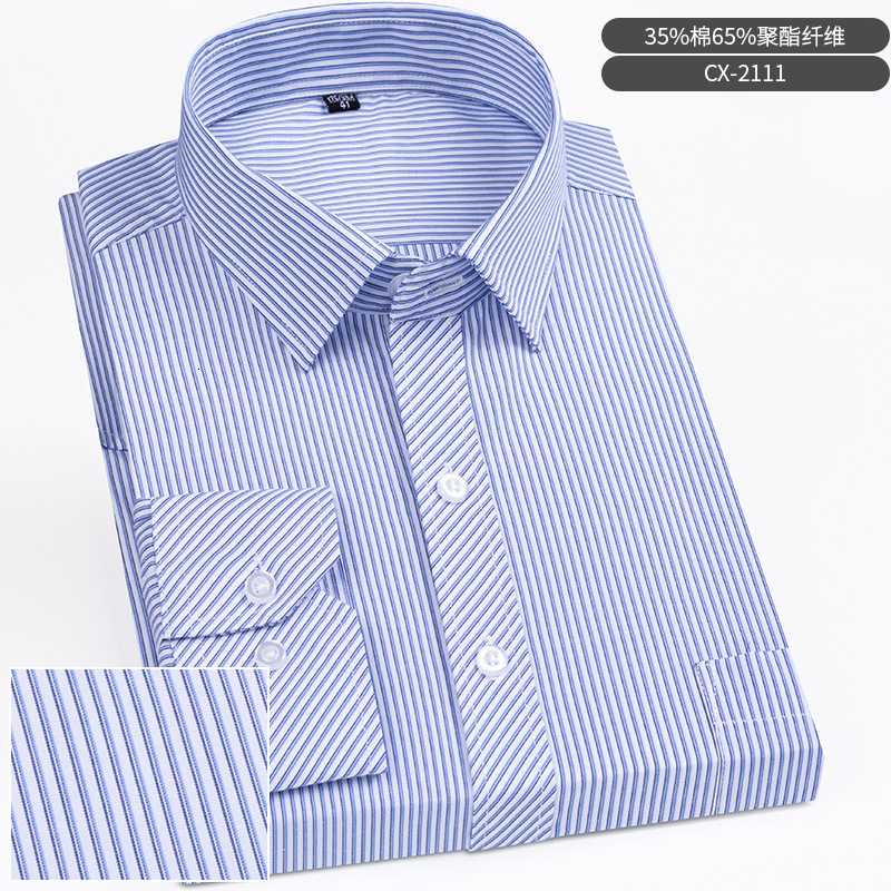 Men's Casual Shirts 8XL Male Social Formal Shirts Solid Plaid Striped Shirt Button Up Shirt Men Dress Casual Long Sleeve Shirt for Men Streetwear