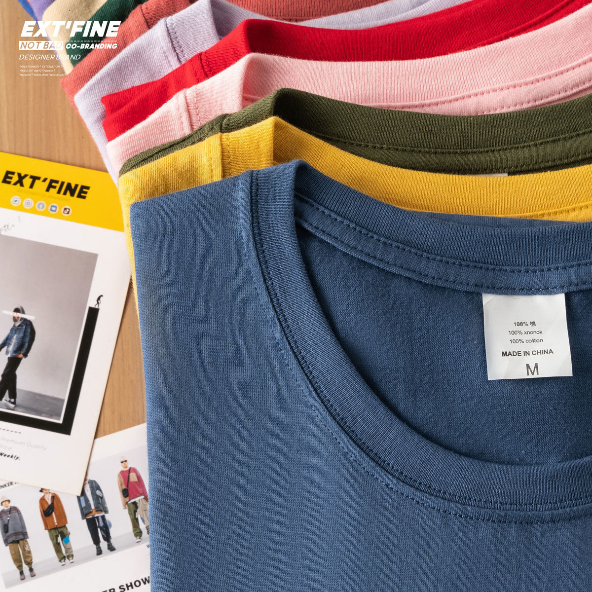 Men's T-Shirts Privathinker Cotton T-shirts Unisex Harajuku Men Oversized Tees Casual Short Sleeve T shirt Korean Loose Tops Men's Clothing 