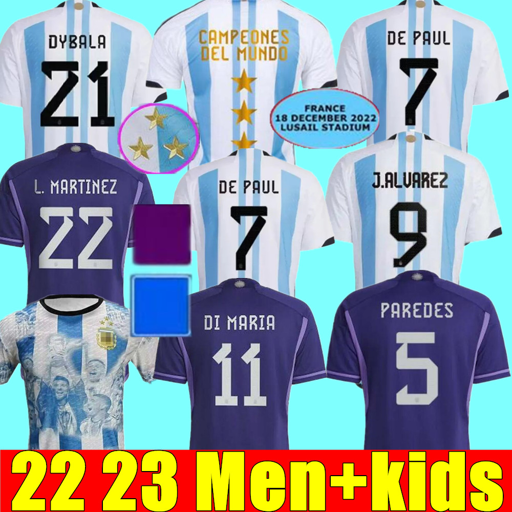Argentina 3 star soccer Jerseys final Fan player 2023 22 23 ENZO ALVAREZ DI MARIA MESSIS kids kit Men football shirt TAGLIAFICO MARADONA MARTINEZ signed, Green
Argentina 3 star soccer Jerseys final Fan player 2023 22 23 ENZO ALVAREZ DI MARIA MESSIS kids kit Men football shirt TAGLIAFICO MARADONA MARTINEZ signed, Green