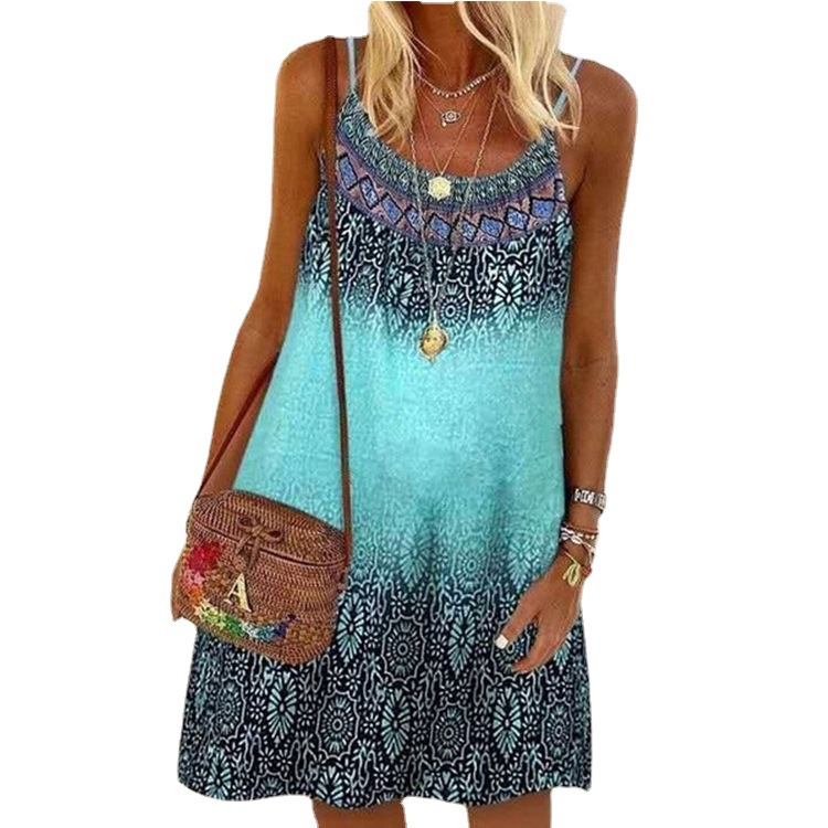 Designer dress Boho Style Women Lace Dress Summer Loose Casual Beach Mini Swing Dresses Chiffon Bikini Cover Up Womens Clothing dress for woman size 5