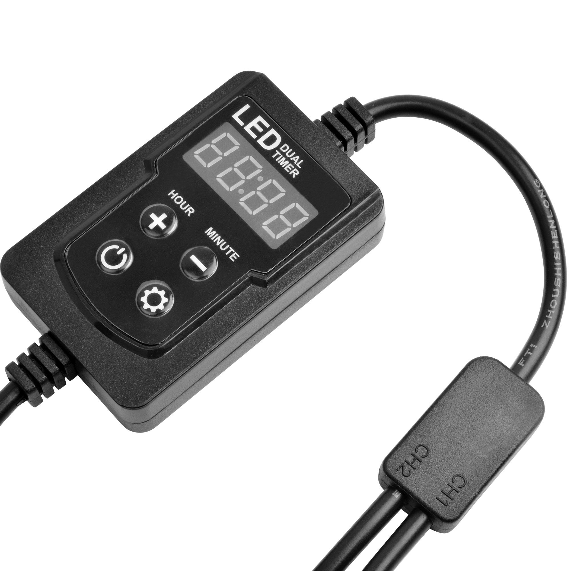 Lighting NICREW Dual Channel Aquarium Light Timer Intelligent Digital Dimmer Fish Tank LED Light Timing System Aquarium Timer LED Lamp
Lighting NICREW Dual Channel Aquarium Light Timer Intelligent Digital Dimmer Fish Tank LED Light Timing System Aquarium Timer LED Lamp