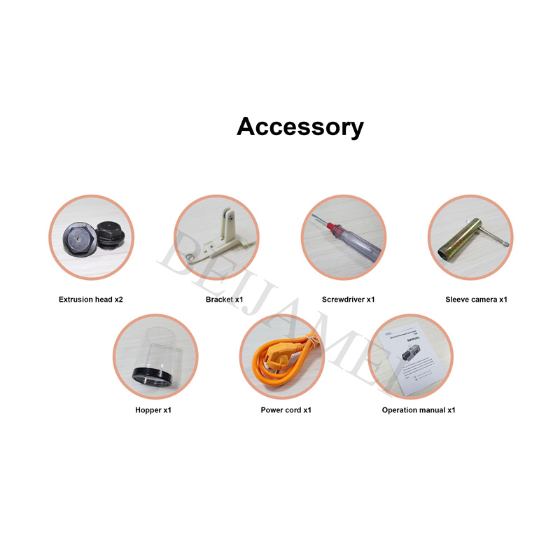 3D Filament Extruder Machine 3D Printing Consumables Extruder Type B Desktop Filament Extruder 3D Printer Companion 1.75mm 3mm