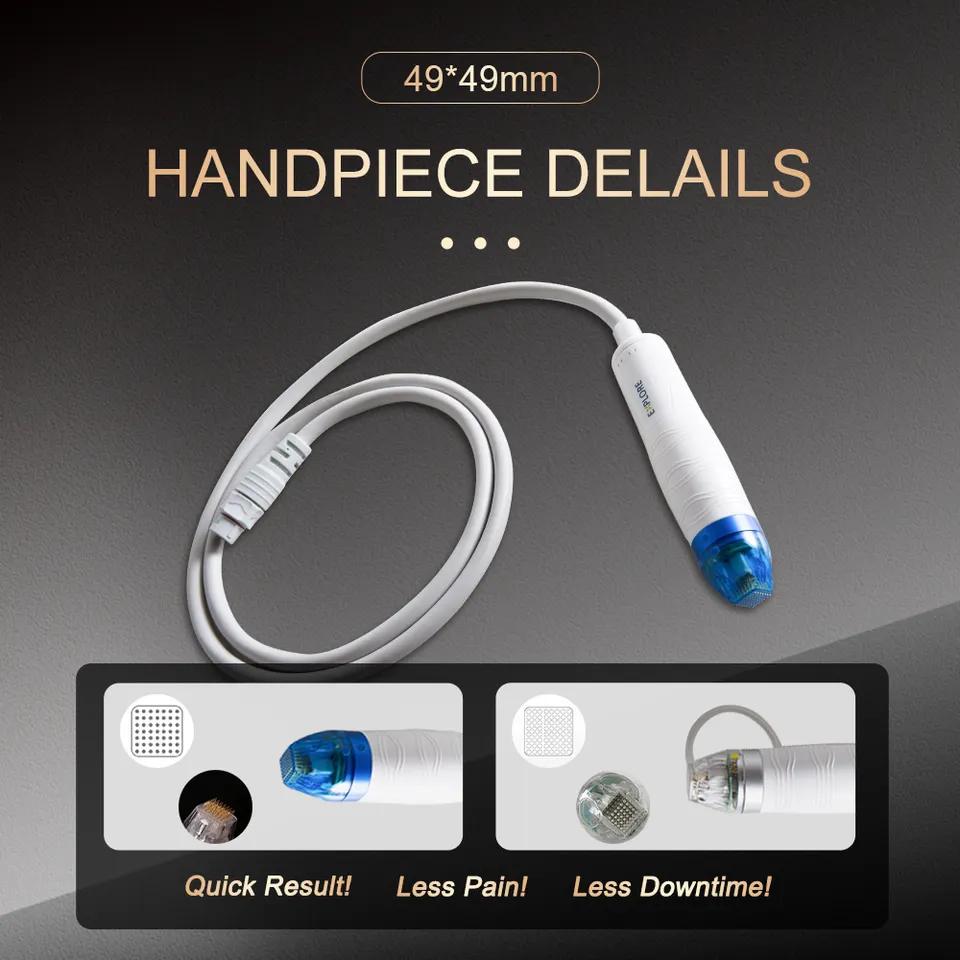 Professional Rf Microneeding Microneedle Face Lifting Rf Wrinkle Removal Fractional Anti-aging Microneedling Face Lift Device Stationary Prius 50W Dep