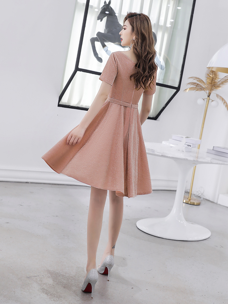 Party Dresses Elegant A Line Evening Dress short Sleeve Formal Dresses Evening Gowns for Women Prom Dress 230504