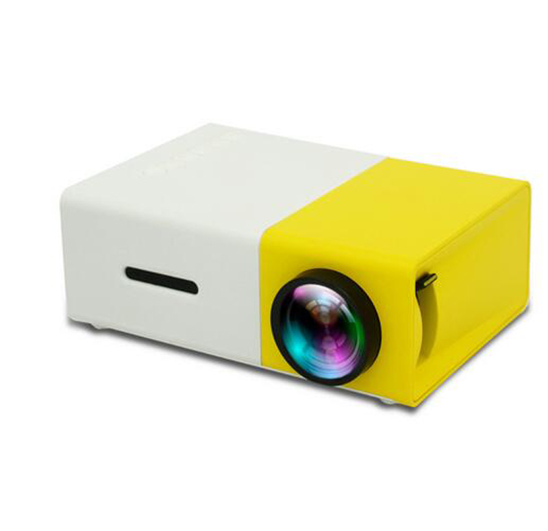 YG300 Pro LED Mini Protable 800 Lumens Support 1080P Full HD Playback HDMI-Compatible USB Home Theater Movies Game Projector for Kids Gift Vs YG310