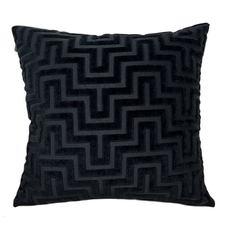 Cushion/Decorative Pillow Cushions Decorative Modern Jacquard Velvet Geo Cover Sofa Throw Pillowcase Seat Home from Factory 230504