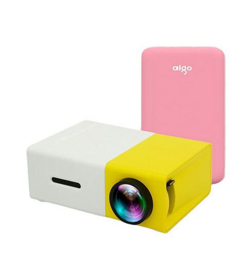 YG300 Pro LED Mini Protable 800 Lumens Support 1080P Full HD Playback HDMI-Compatible USB Home Theater Movies Game Projector for Kids Gift Vs YG310