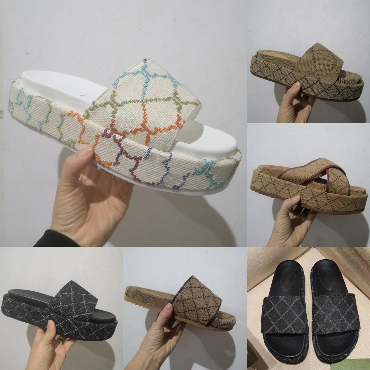 Designer Platform Men Women Sandals Slides Slippers Flat Summer luxury Slides Rubber Leather Loafers Ladies Fashion Heightening Sliders Scuffs Sandal Slide 35-45, Color#1
Designer Platform Men Women Sandals Slides Slippers Flat Summer luxury Slides Rubber Leather Loafers Ladies Fashion Heightening Sliders Scuffs Sandal Slide 35-45, Color#1