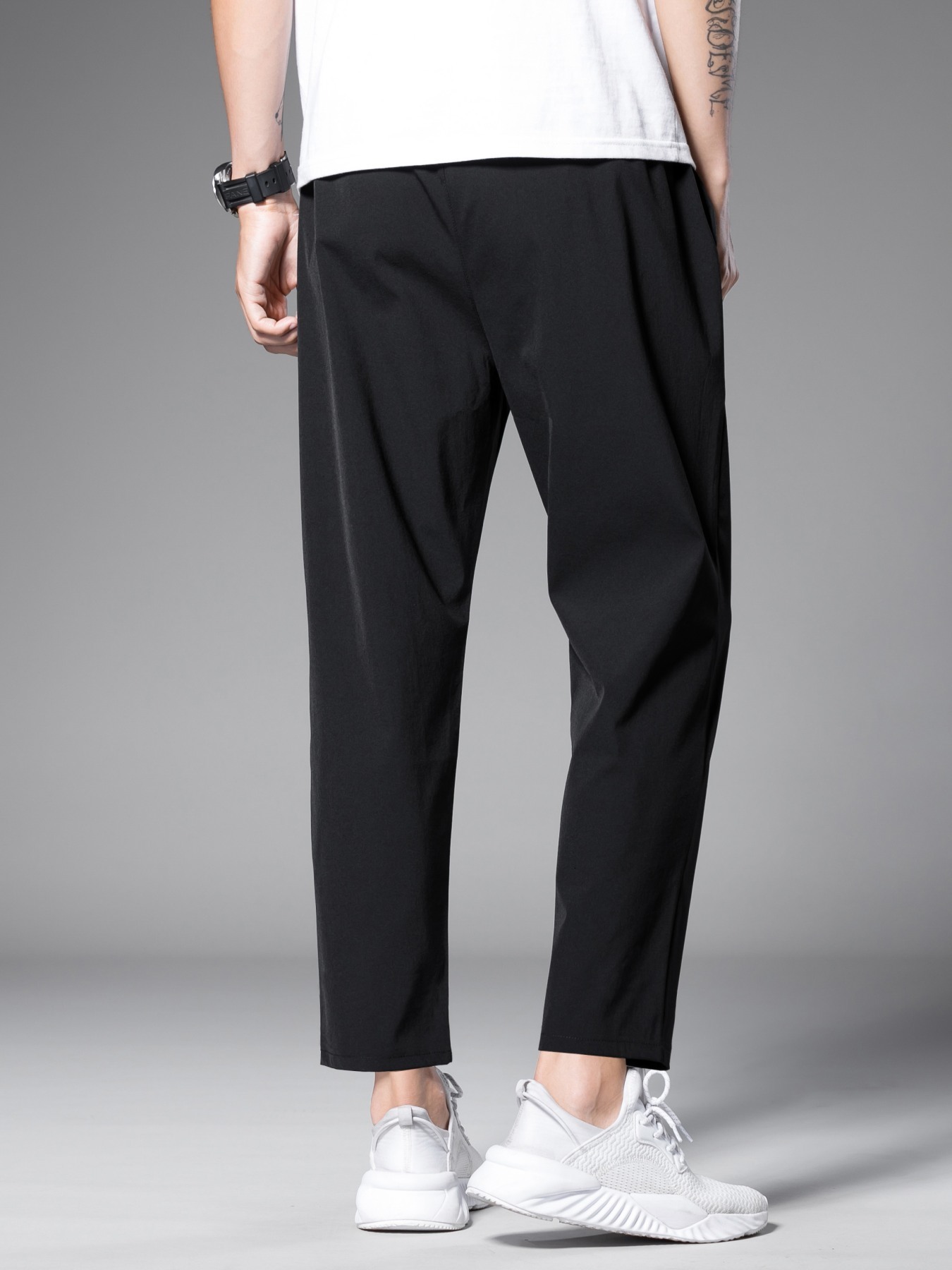 Men's Pants Men Slant Pocket Drawstring Pants 230504