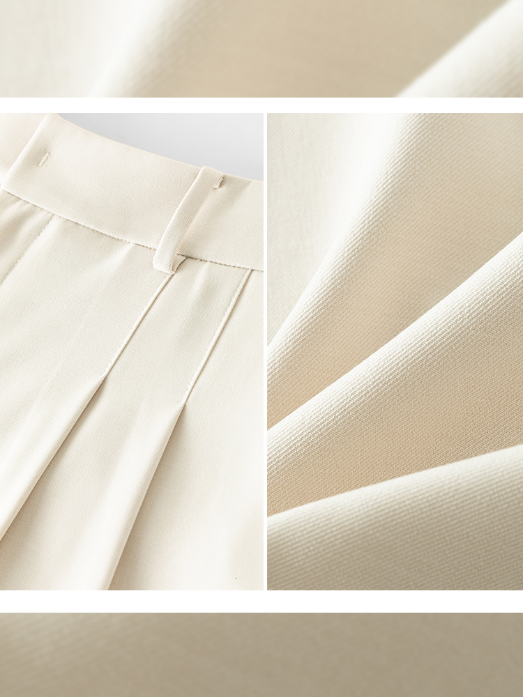 Women's Shorts FSLE Classic Style Women Suit Shorts Five-point Casual Office Lady Summer All-match Thin Section Loose Female Bottoms 230504