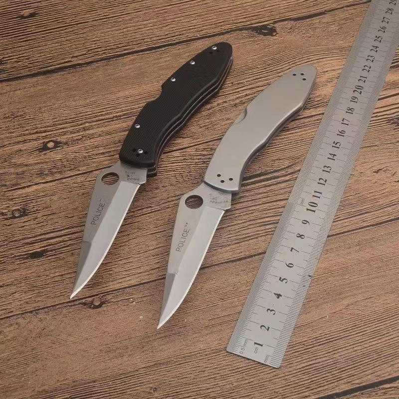 SP VC-19 Folding Knife 8CR13 Steel Blade G10 Or Steel Handle Outdoor Camping Multi Pocket Knives Tools
SP VC-19 Folding Knife 8CR13 Steel Blade G10 Or Steel Handle Outdoor Camping Multi Pocket Knives Tools
