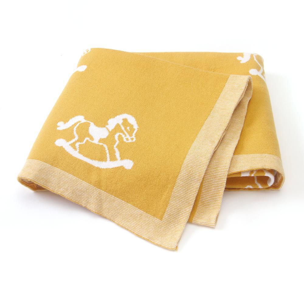 Blankets Swaddling Baby born Bebes Swaddle Wrap Monthly Blanket Soft Cotton Knitted Infant Kids Stroller Bedding Sleeping Quilts 100 80 230504