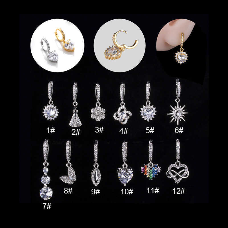 Girl Butterfly Flower Love Zircon Earrings Fashion And Popular Puncture Huggie Hoop Ear Bone Earring Single Retro High-Quality CZ Stone For Men And Women Jewelry
Girl Butterfly Flower Love Zircon Earrings Fashion And Popular Puncture Huggie Hoop Ear Bone Earring Single Retro High-Quality CZ Stone For Men And Women Jewelry