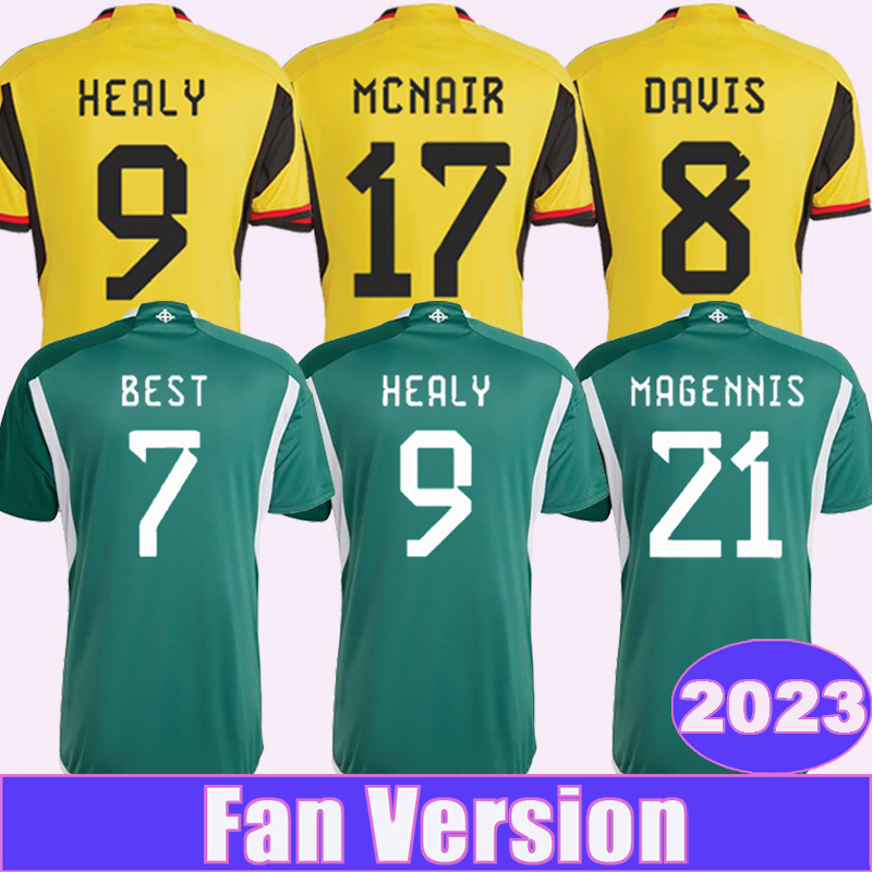 2023 Northern Ireland Mens Soccer Jerseys National Team MCNAIR DAVIS MCGINN MAGENNIS Home Green Away Football Shirts Uniforms, Qm13486 2023 home no patch
2023 Northern Ireland Mens Soccer Jerseys National Team MCNAIR DAVIS MCGINN MAGENNIS Home Green Away Football Shirts Uniforms, Qm13486 2023 home no patch
