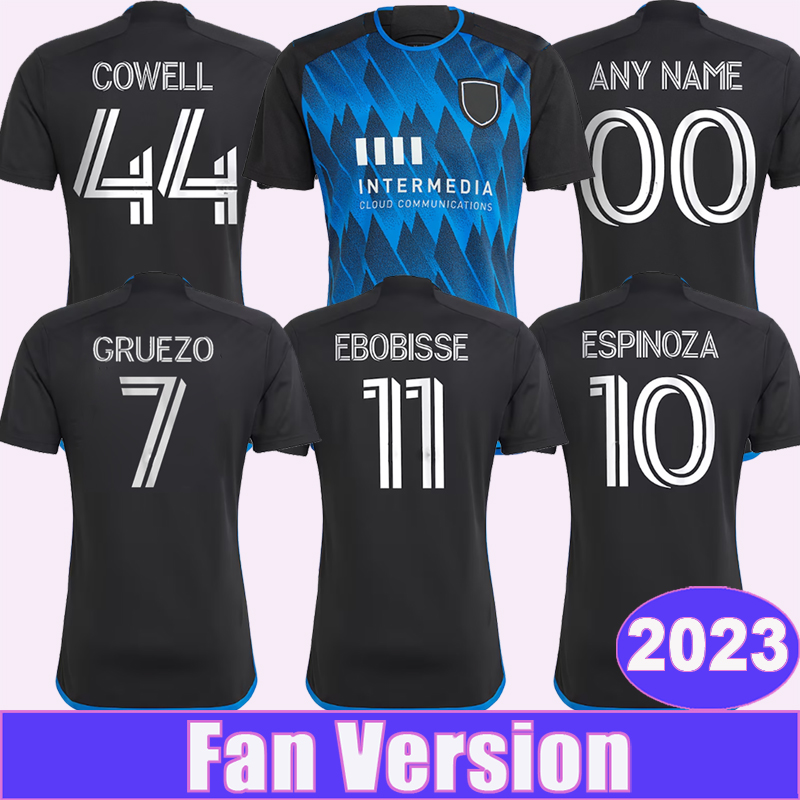 2023 San Jose Earthquakes Mens Soccer Jerseys GRUEZO ESPINOZA EBOBISSE COWELL AKAPO Home Blue Football Shirt Short Sleeve Uniforms, Qm13501 2023 home ml patch
2023 San Jose Earthquakes Mens Soccer Jerseys GRUEZO ESPINOZA EBOBISSE COWELL AKAPO Home Blue Football Shirt Short Sleeve Uniforms, Qm13501 2023 home ml patch