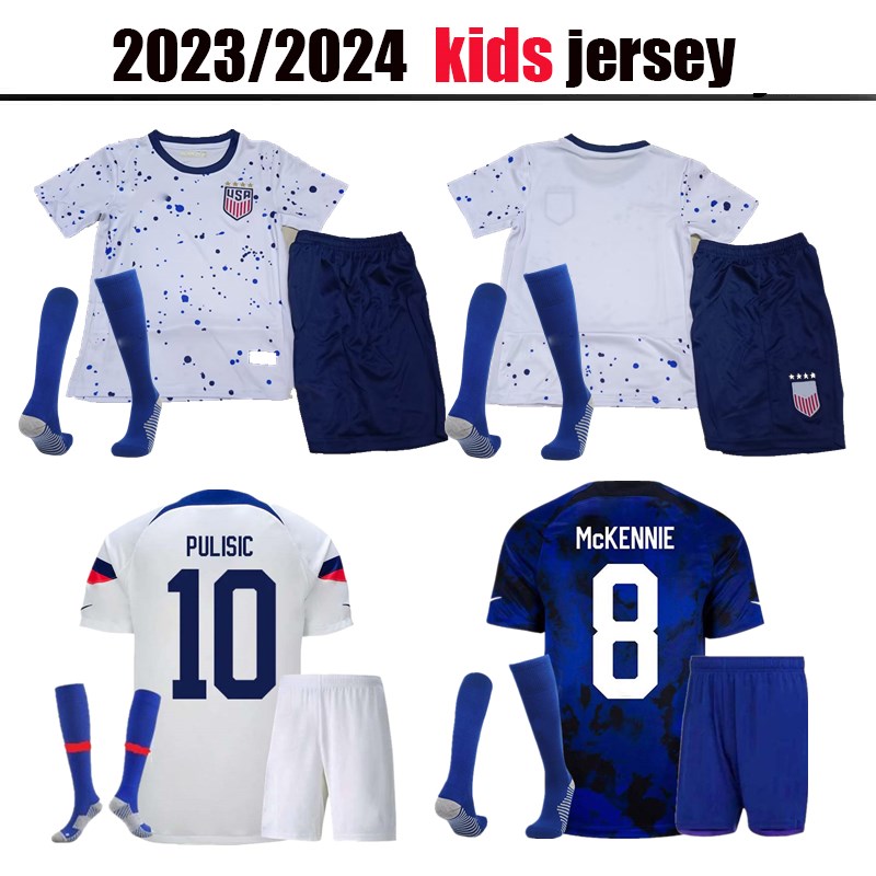 New 2024 kids kit socks PULISIC MCKENNIE Soccer Jersey ERTZ ALTIDORE PRESS WOOD MORGAN LLOYD 23 America Football Shirt United States Camisetas USA USMNT LLETGET
New 2024 kids kit socks PULISIC MCKENNIE Soccer Jersey ERTZ ALTIDORE PRESS WOOD MORGAN LLOYD 23 America Football Shirt United States Camisetas USA USMNT LLETGET
