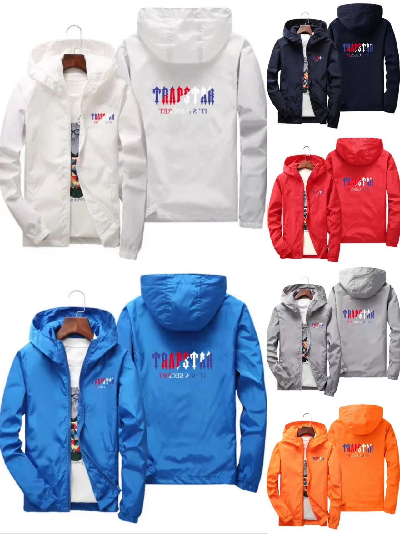 trapstar Jackets Designer womens jacket Tracksuit Hoodie Sweatshirts Black White Autumn Winter Jogger Sporting hoodie Mens Sweat coat size S-7XL
trapstar Jackets Designer womens jacket Tracksuit Hoodie Sweatshirts Black White Autumn Winter Jogger Sporting hoodie Mens Sweat coat size S-7XL