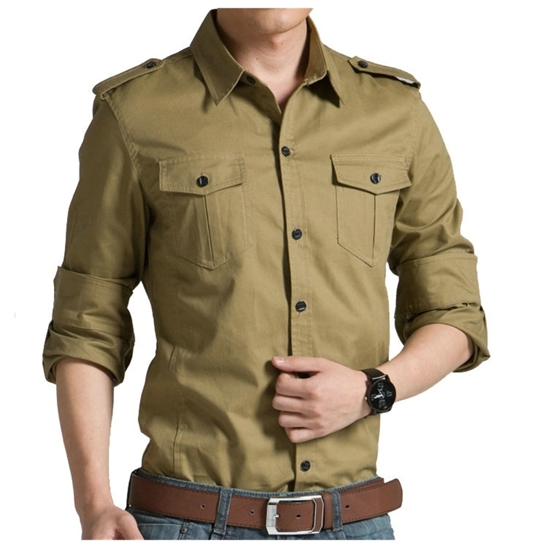 Men's Casual Shirts Spring Autumn Cotton Mens Shirts Casual Slim Fit Long Sleeve Men Shirts JDYM 230505