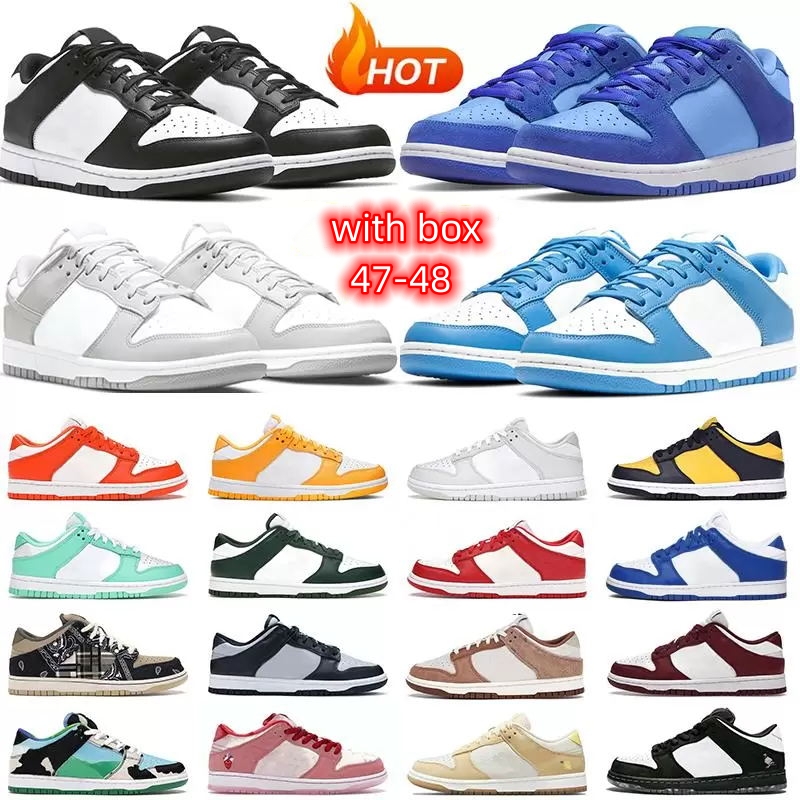 2023 Designer Casual Shoes panda dunks low University Blue Grey Fog Medium Varsity Green Chunky Syracuse Chicago Outdoor SB lows dunkes Sneakers Size 36-48 with box
2023 Designer Casual Shoes panda dunks low University Blue Grey Fog Medium Varsity Green Chunky Syracuse Chicago Outdoor SB lows dunkes Sneakers Size 36-48 with box
