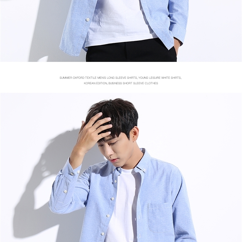 Men's Casual Shirts Customize men shirt long sleeve personalize solid color long sleeve shirt A464 orange black 230505