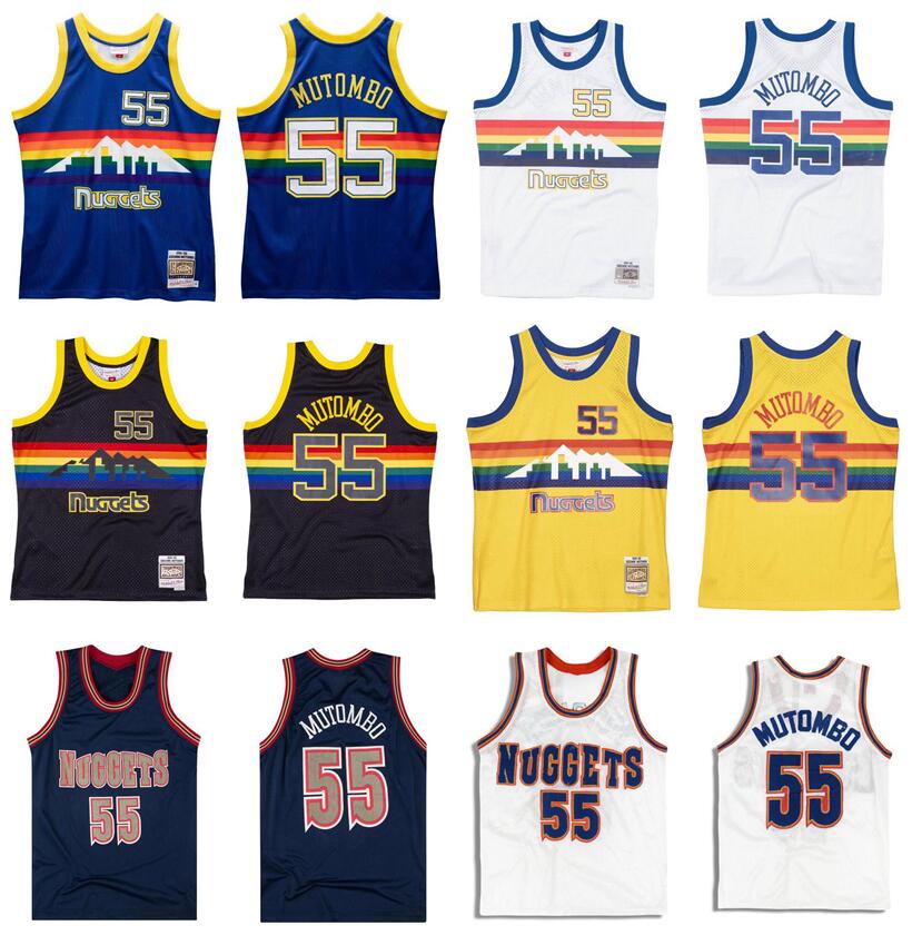 Stitched Dikembe Mutombo Basketball jerseys Mitchell & Ness 1991-92 93-94 Hardwoods Classics S-6XL Men Women kids retro jersey 
Stitched Dikembe Mutombo Basketball jerseys Mitchell & Ness 1991-92 93-94 Hardwoods Classics S-6XL Men Women kids retro jersey