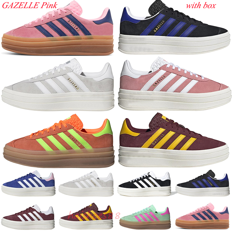Designer Shoes Sneakers Gazelles Original Men Super Pop Lucid Blue Pink Shadow Red Gold Casual Shoe Leather Luxury Trainers With Box, Green
Designer Shoes Sneakers Gazelles Original Men Super Pop Lucid Blue Pink Shadow Red Gold Casual Shoe Leather Luxury Trainers With Box, Green