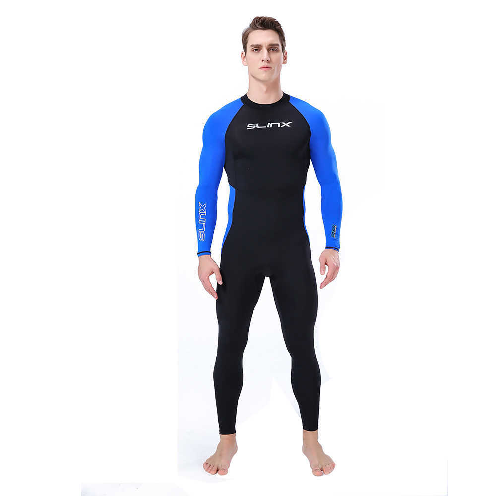 Wetsuits Drysuits Lycra sun protection suit Men's thin wetsuit Jellyfish suit Surfing swimming snorkeling UV resistant diving suit equipment J230
